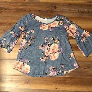 Flower shirt - womens medium